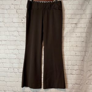 EUC Maurices Brown Flare Leg Dress Pants